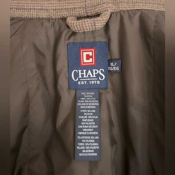 Vintage Chaps men’s wool tweed car coat - Picture 8 of 8